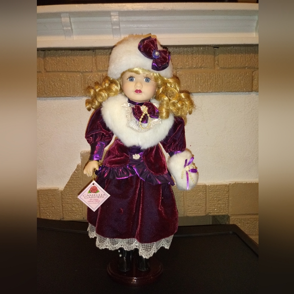 Camellia Garden porcelain doll
